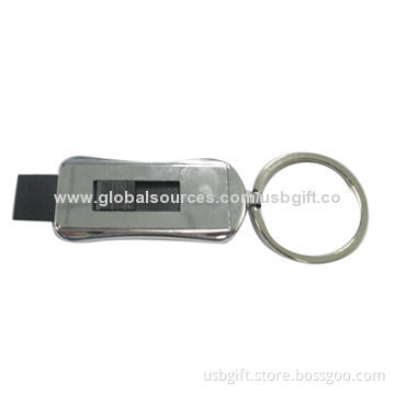 USB flash drive, vogue and portable, electroplating surface